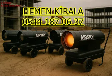 Aksaray Merkez Kiralık Büyük Alan Isıtıcı Kiralama