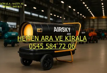 Balıkesir Erdek Kiralık Turbo Isıtıcı Kiralama
