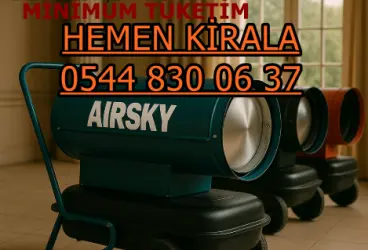 Bursa Gemlik Kiralık Mazotlu Elektrikli Isımak Kiralama
