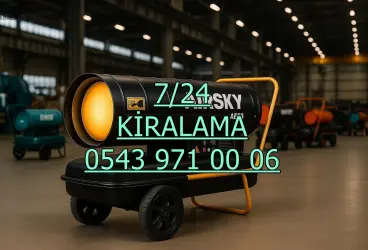 Çankaya Mazotlu Elektrikli Isımak Isıtıcı Kiralama