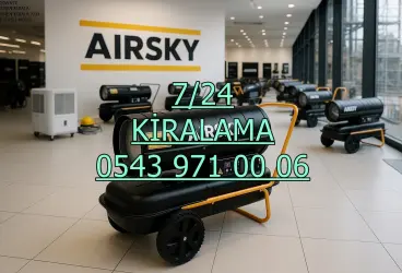 Çubuk Mazotlu Elektrikli Isımak Isıtıcı Kiralama