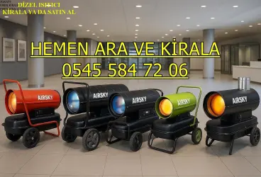 Düzce Gölyaka Kiralık Büyük Alan Isıtıcı Kiralama