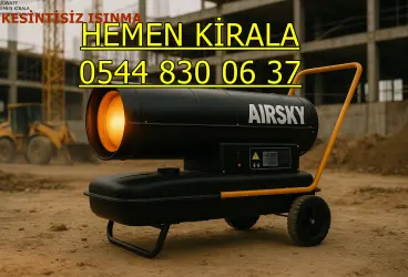 Gümüşhane Merkez Kiralık Fanlı Mazotlu Soba Isımak Kiralama