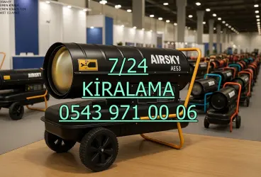 Güngören ve Kadıköy ve Kağıthane Mazotlu Elektrikli Isımak Isıtıcı Kiralama