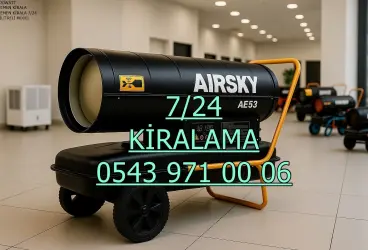 İstanbul Avrupa Mazotlu Elektrikli Isımak Isıtıcı Kiralama