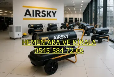 İstanbul Kartal Kiralık Şantiye İnşaat Isıtıcısı Kiralama