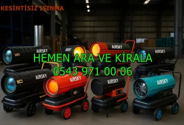 Kars Merkez Kiralık Turbo Isıtıcı Kiralama