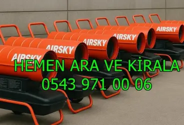 Kayseri Melikgazi Kiralık Endüstriyel Sıcak Hava Makinesi Kiralama