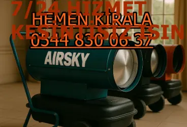 Kütahya Merkez Kiralık Dizel Isıtıcı Kiralama