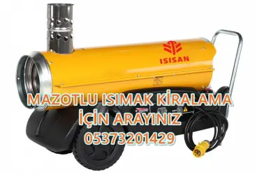 Mazotlu Isımak Kiralama Karabük-Burdur-İstanbul