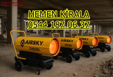 Sakarya Arifiye Kiralık Endüstriyel Sıcak Hava Makinesi Kiralama
