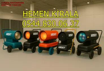 Sakarya Hendek Kiralık Endüstriyel Jet Isıtıcı Kiralama