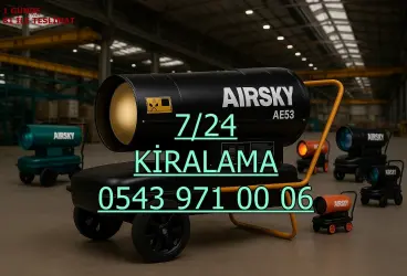 Yalova Merkez Kiralık Şantiye İnşaat Isıtıcısı Kiralama