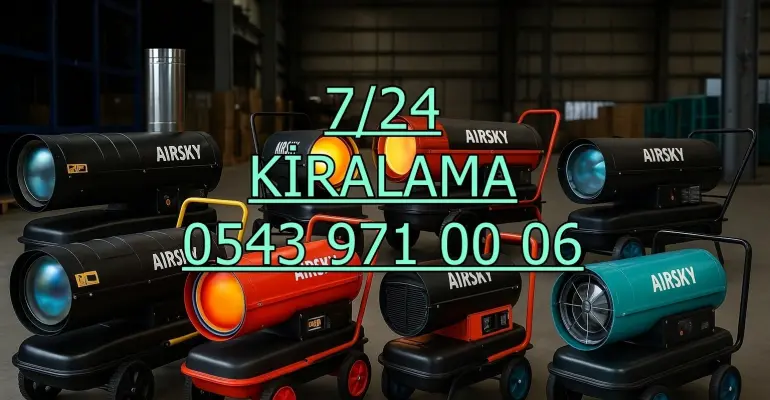 Bakırköy Mazotlu Elektrikli Isımak Isıtıcı Kiralama