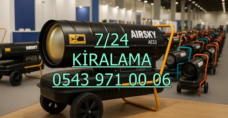 Bilecik Osmaneli Kiralık Endüstriyel Sıcak Hava Makinesi Kiralama
