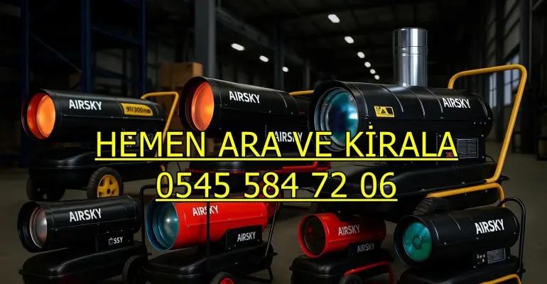 Edirne Meriç Kiralık Elektrikli Isımak Isıtıcı Kiralama