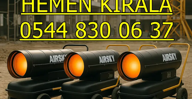 Edirne Uzunköprü Kiralık Fanlı Mazotlu Soba Isımak Kiralama