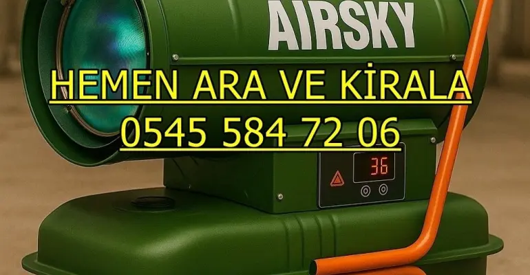 Hakkari Yüksekova Kiralık Elektrli Isımak Isıtıcı Kiralama