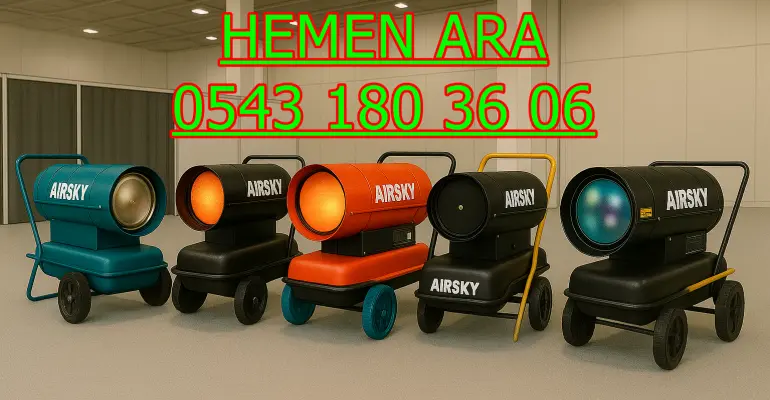 Hatay Antakya Kiralık Şantiye İnşaat Isıtıcısı Kiralama