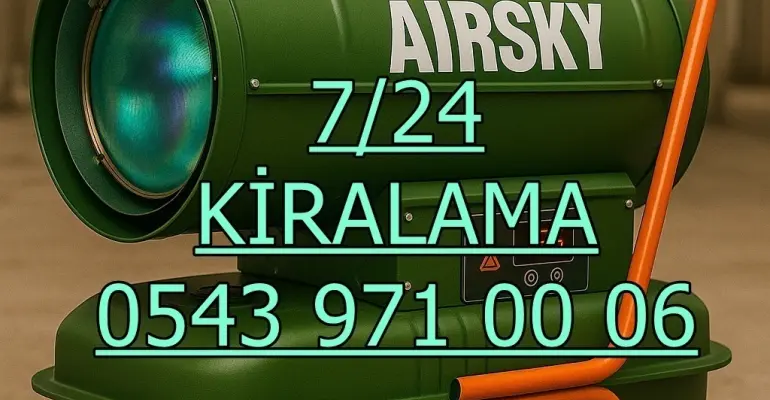 İstanbul Bağcılar Kiralık Elektrikli Isımak Kiralama