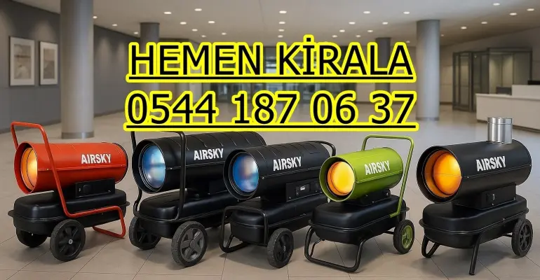 İstanbul Pendik Kiralık Isımak Isıtıcı Kiralama