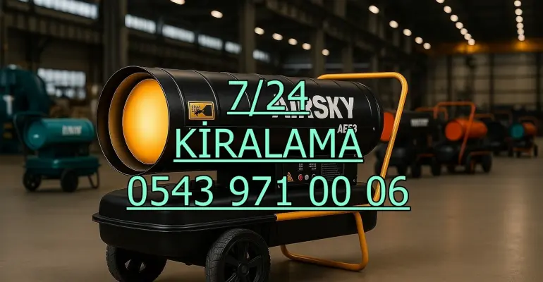 İstanbul Sarıyer Kiralık Dizel Isıtıcı Kiralama