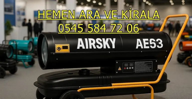 İstanbul Tuzla Kiralık Elektrikli Isımak Isıtıcı Kiralama