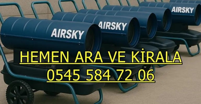 İstanbul Zeytinburnu Kiralık Profesyonel Isıtma Makinesi Kiralama