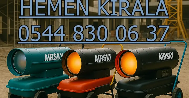 Kırklareli Lüleburgaz Kiralık Profesyonel Isıtma Makinesi Kiralama
