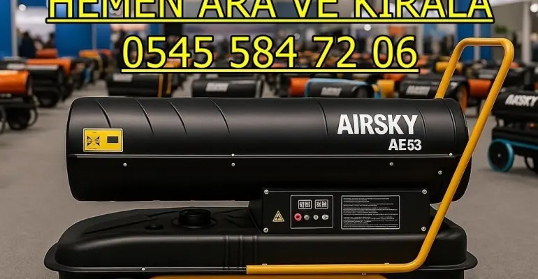 Kırşehir Merkez Kiralık Beton Kurutma Makinesi Kiralama