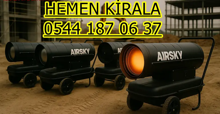 Kocaeli Körfez Kiralık Elektrikli Isımak Isıtıcı Kiralama
