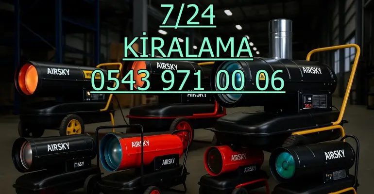 Kocaeli Mazotlu Elektrikli Isımak Isıtıcı Kiralama
