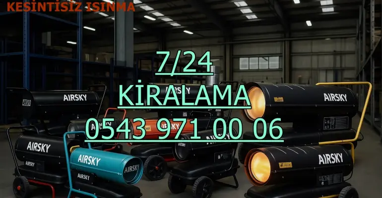 Konya Selçuklu Kiralık Şap Kurutma Makinesi Kiralama