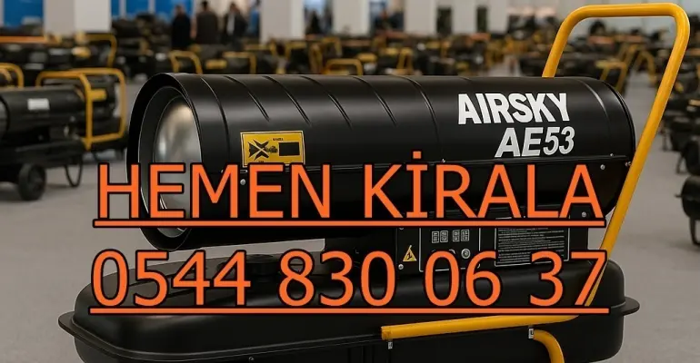 Malatya Yeşilyurt Kiralık Mazotlu Elektrikli Isımak Kiralama