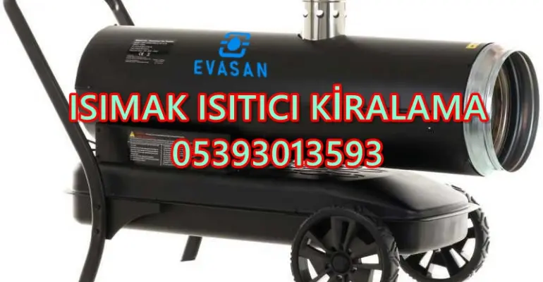 MAZOTLU ISITICI KİRALAMA Gaziantep - Aksaray - Elazığ