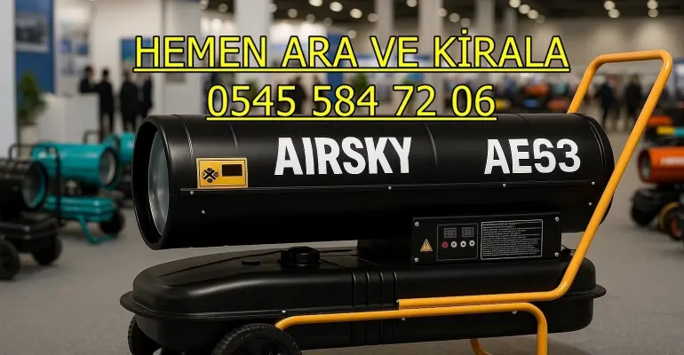 Pendik Mazotlu Elektrikli Isımak Isıtıcı Kiralama