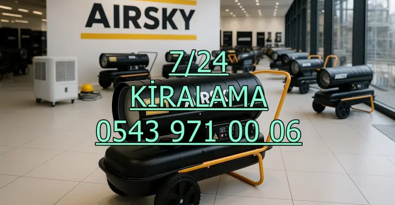 Tekirdağ Çorlu Kiralık Turbo Isıtıcı Kiralama