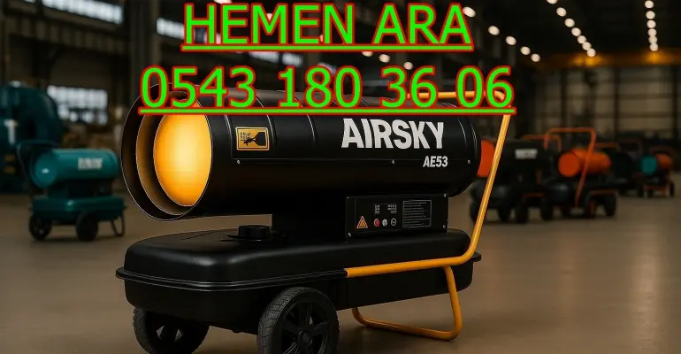 Trabzon Ortahisar Kiralık Endüstriyel Sıcak Hava Makinesi Kiralama