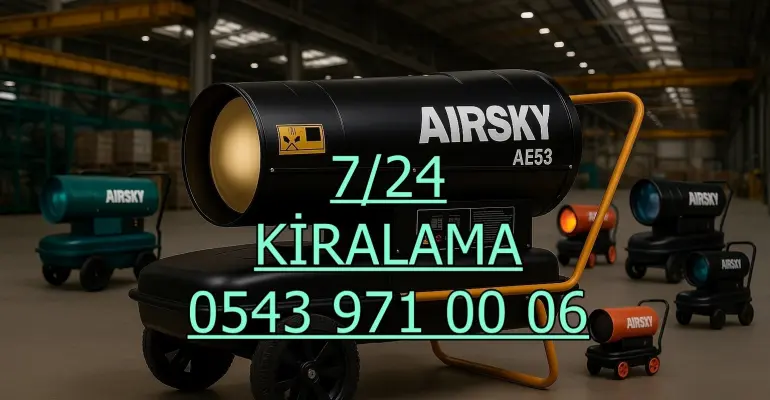 Yalova Merkez Kiralık Şantiye İnşaat Isıtıcısı Kiralama